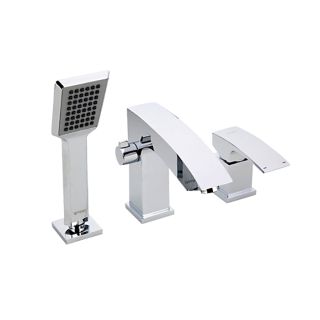 Смеситель на борт ванны Gappo G1107 хром